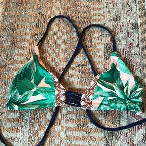 Sperry ~ Palm Leaf Print Bikini ~ Large